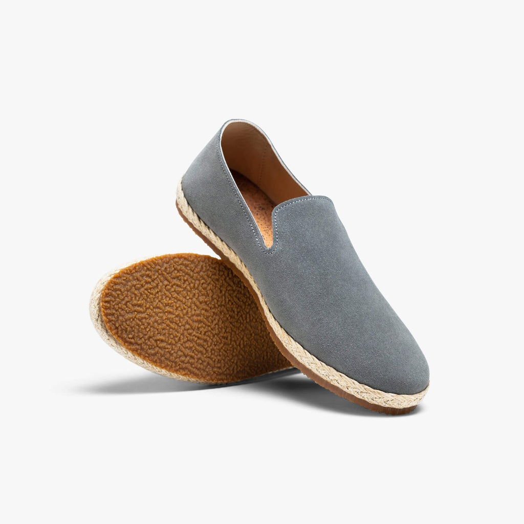 Patara Gray Smoking Slipper Footwear- Ledbury