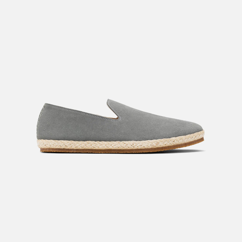 Patara Gray Smoking Slipper Footwear- Ledbury