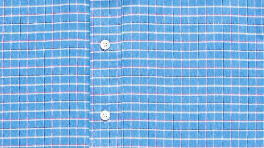 The Blue Herndon Check Casual Shirt Casual Shirt- Ledbury