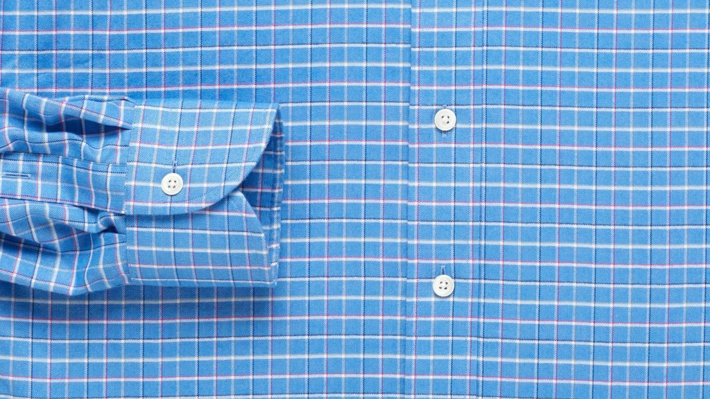 The Blue Herndon Check Casual Shirt Casual Shirt- Ledbury