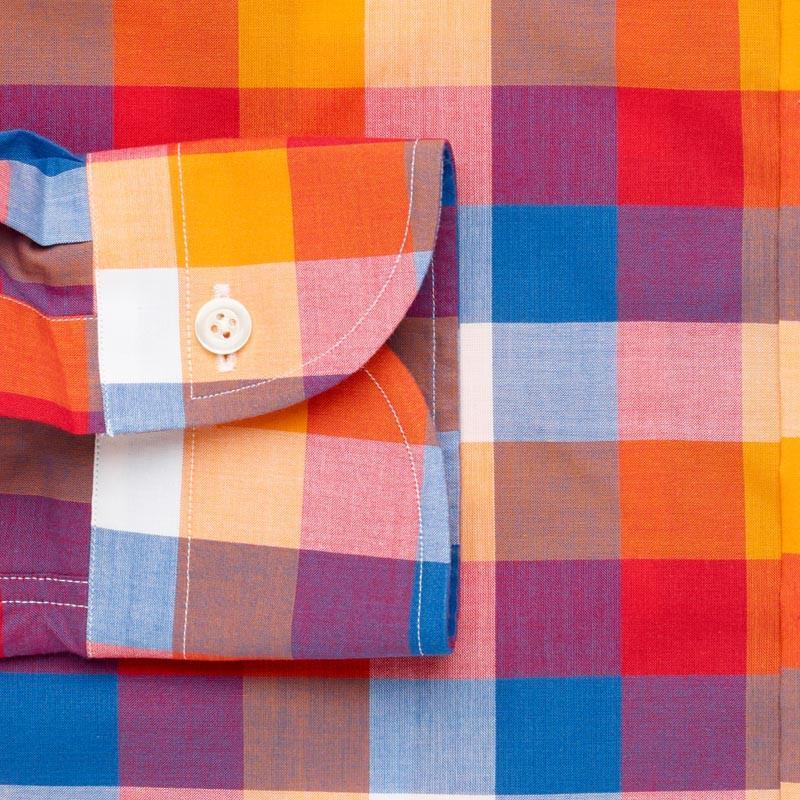 The Blue Ingold Gingham Casual Shirt Casual Shirt- Ledbury