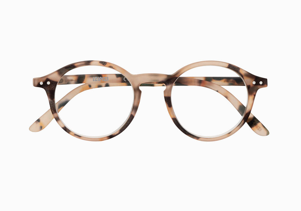 Izipizi Round Light Tortoise Readers Glasses- Ledbury