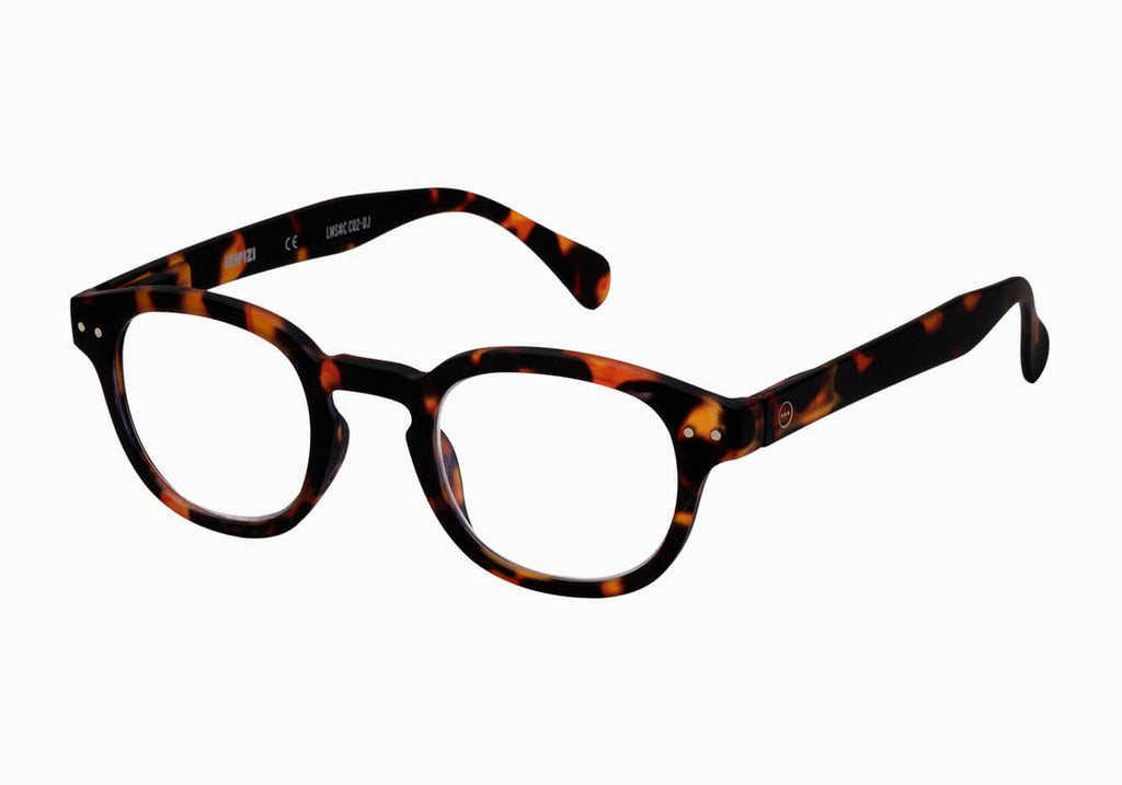 Izipizi Square Tortoise Readers Glasses- Ledbury