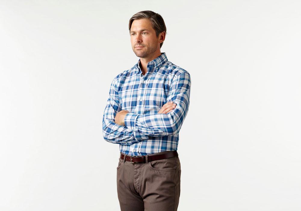 The Keyser Plaid Casual Shirt Casual Shirt- Ledbury