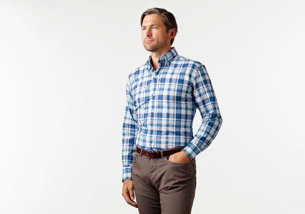The Keyser Plaid Casual Shirt Casual Shirt- Ledbury