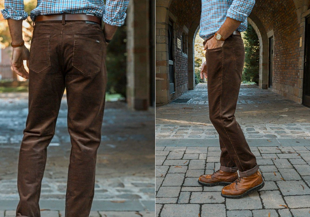 Linksoul Bark 5-Pocket Stretch Cord Pant- Ledbury