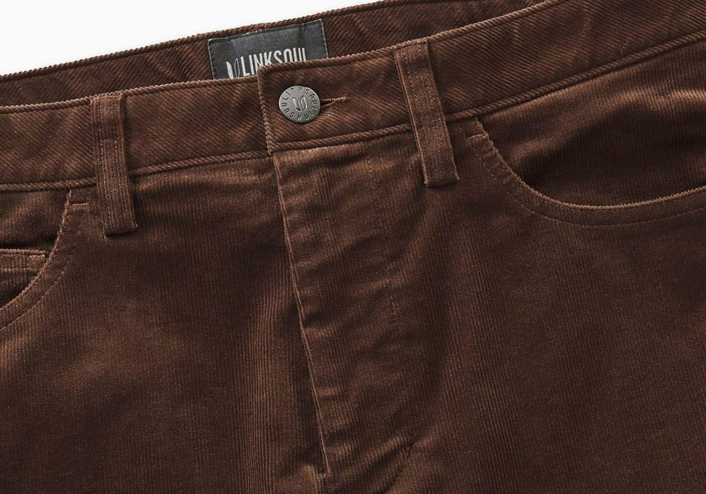 Linksoul Bark 5-Pocket Stretch Cord Pant- Ledbury