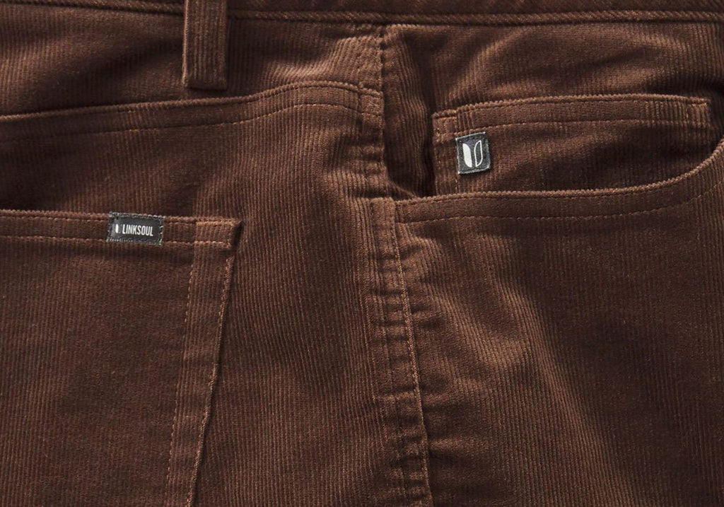 Linksoul Bark 5-Pocket Stretch Cord Pant- Ledbury