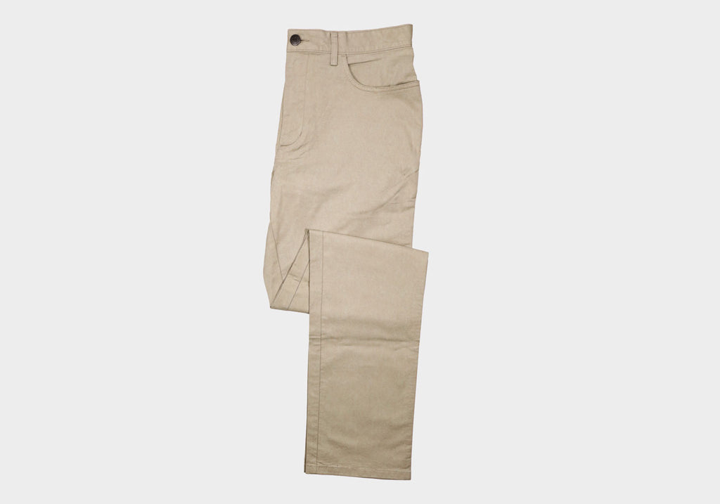 Linksoul Khaki 5-Pocket Crosby Pant Pant- Ledbury