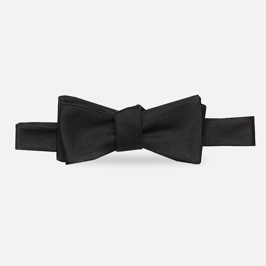 The Black Monroe Bow Tie Tie- Ledbury