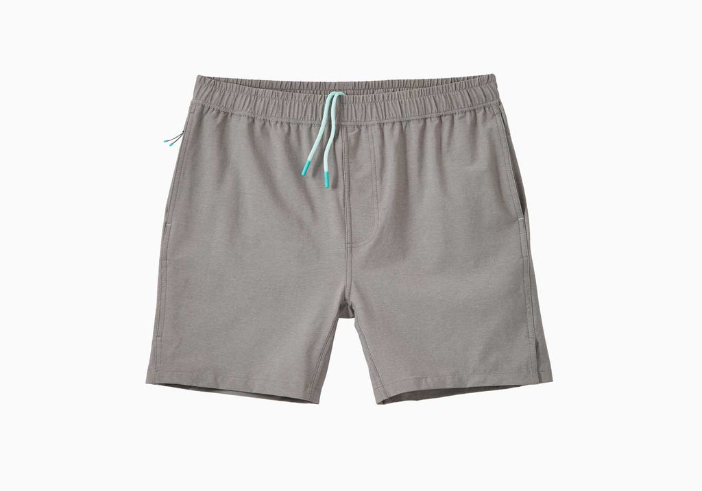 Myles Apparel Heather Grey Momentum Short Shorts- Ledbury