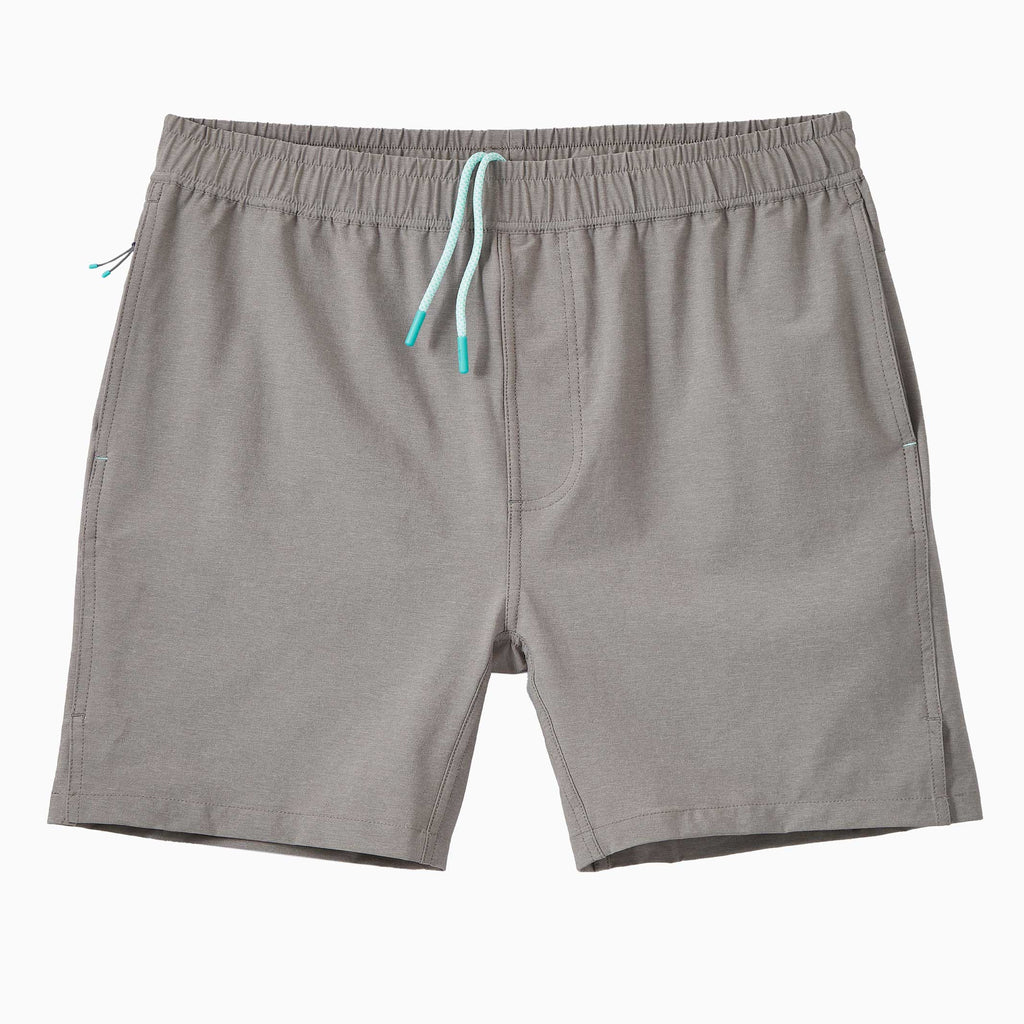 Myles Apparel Heather Grey Momentum Short Shorts- Ledbury
