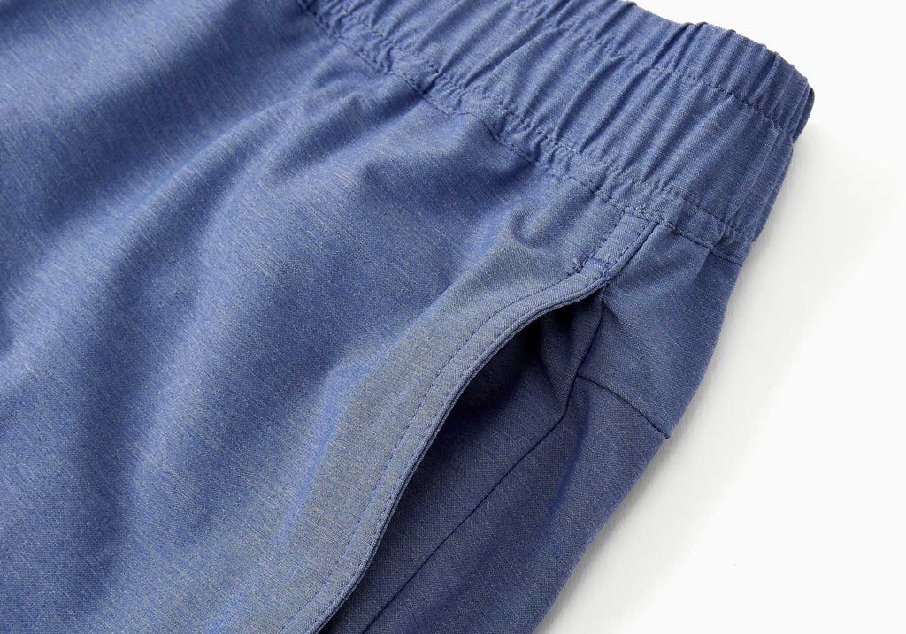 Myles Appearel Heather Marine Momentum Short Shorts- Ledbury