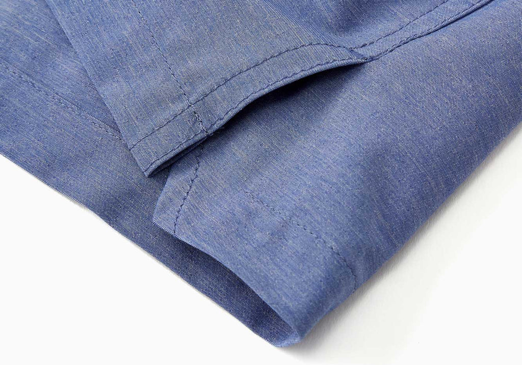 Myles Appearel Heather Marine Momentum Short Shorts- Ledbury