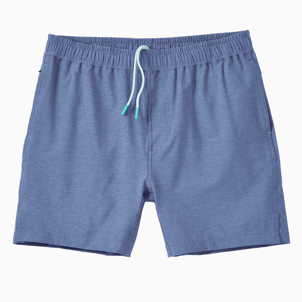 Myles Appearel Heather Marine Momentum Short Shorts- Ledbury