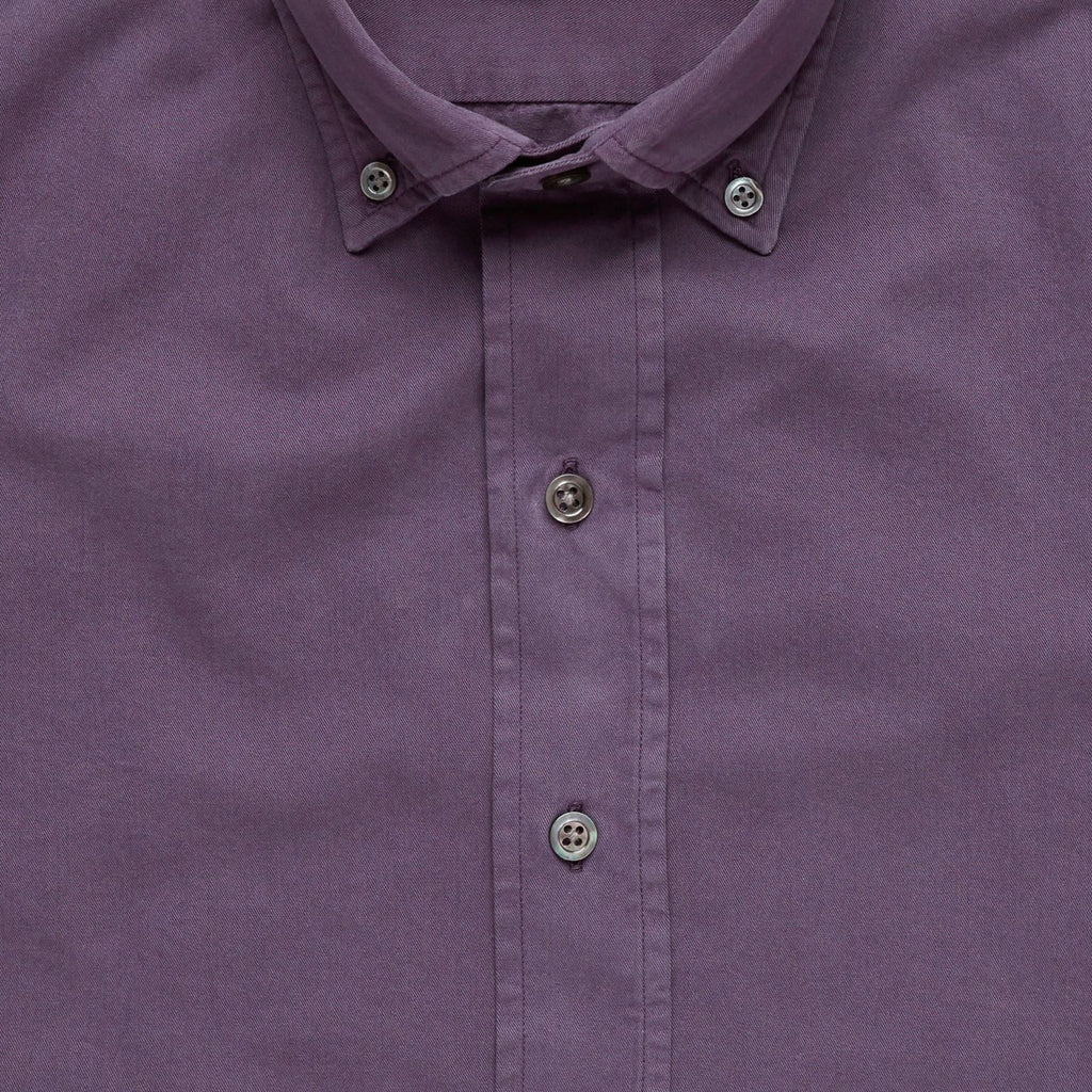 The Mulberry Barrington Gabardine Casual Shirt- Ledbury
