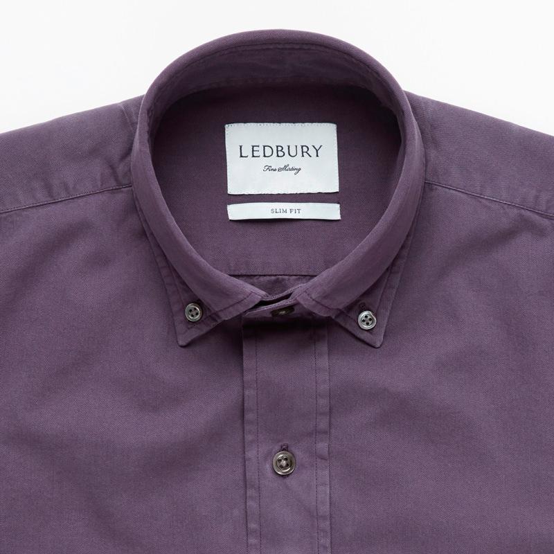 The Mulberry Barrington Gabardine Casual Shirt- Ledbury