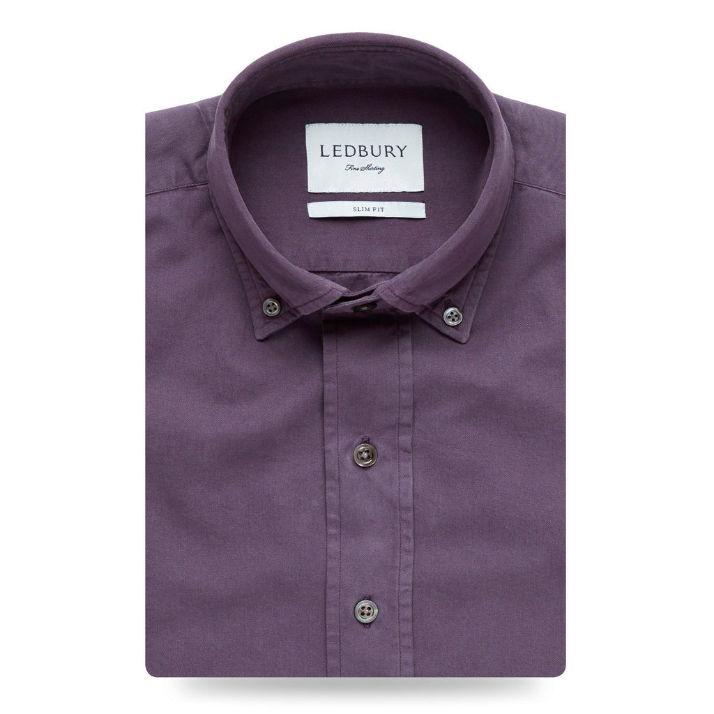 The Mulberry Barrington Gabardine Casual Shirt- Ledbury
