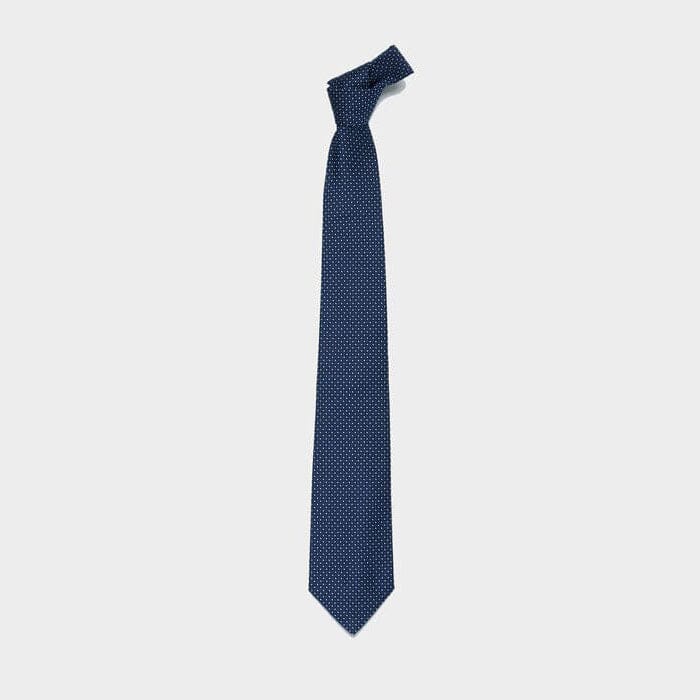 The Navy Draper Tie Tie- Ledbury