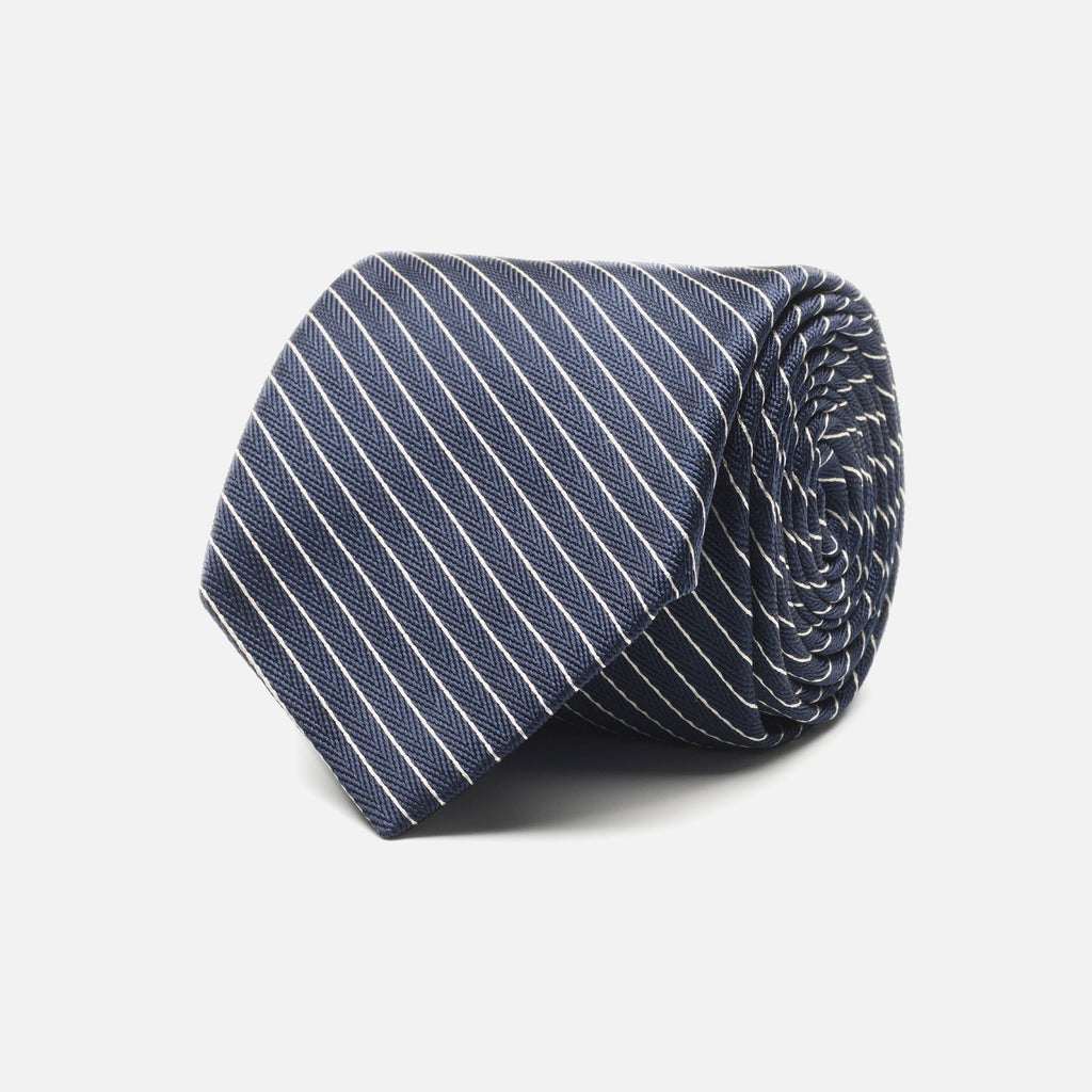 The Navy Kilbourn Tie Tie- Ledbury