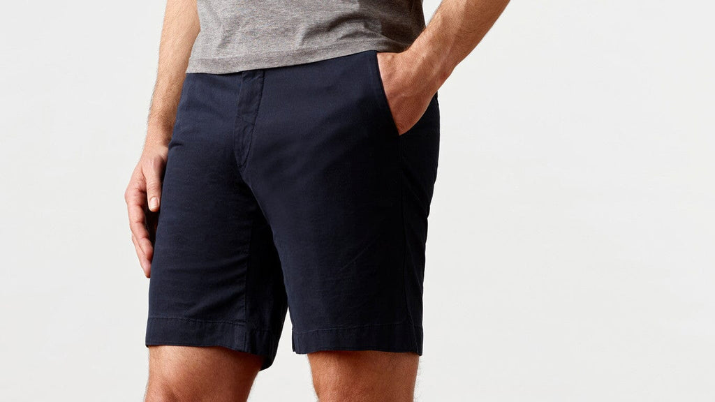The Navy Richmond Chino Short Shorts- Ledbury