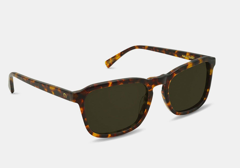Nectar Havana Tortoiseshell Hawksbill Polarized Sunglasses Sunglasses- Ledbury