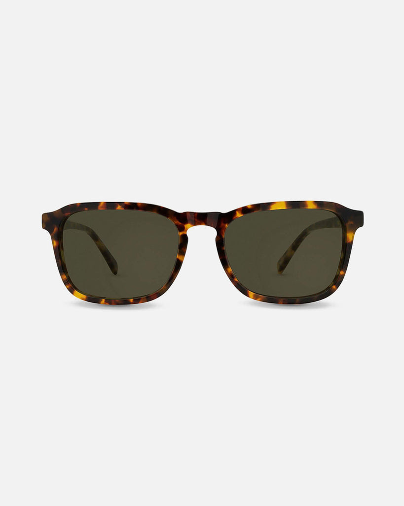 Nectar Havana Tortoiseshell Hawksbill Polarized Sunglasses Sunglasses- Ledbury