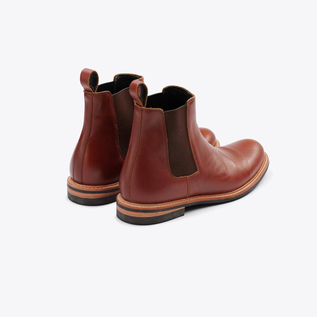 Nisolo Brandy All-Weather Chelsea Boot Footwear- Ledbury
