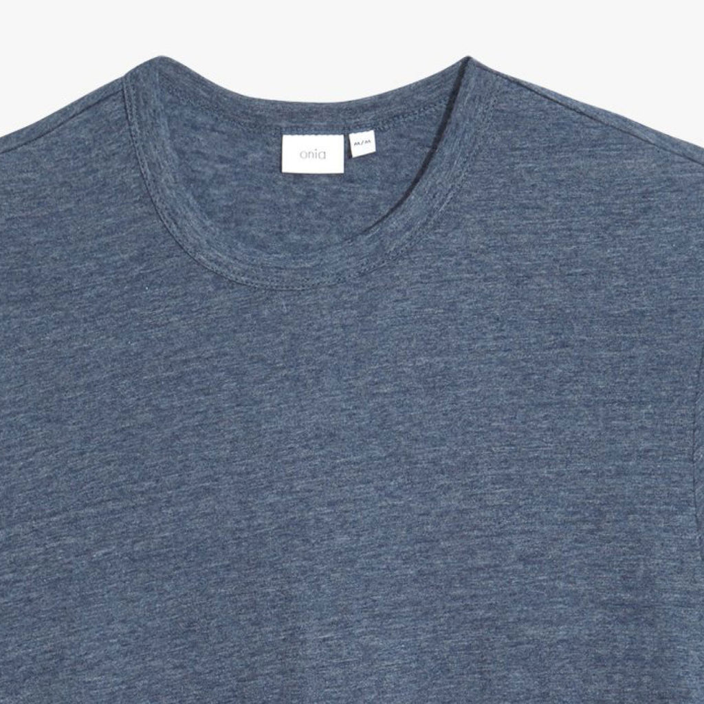 ONIA Navy Joey Crewneck Tee T-Shirt- Ledbury
