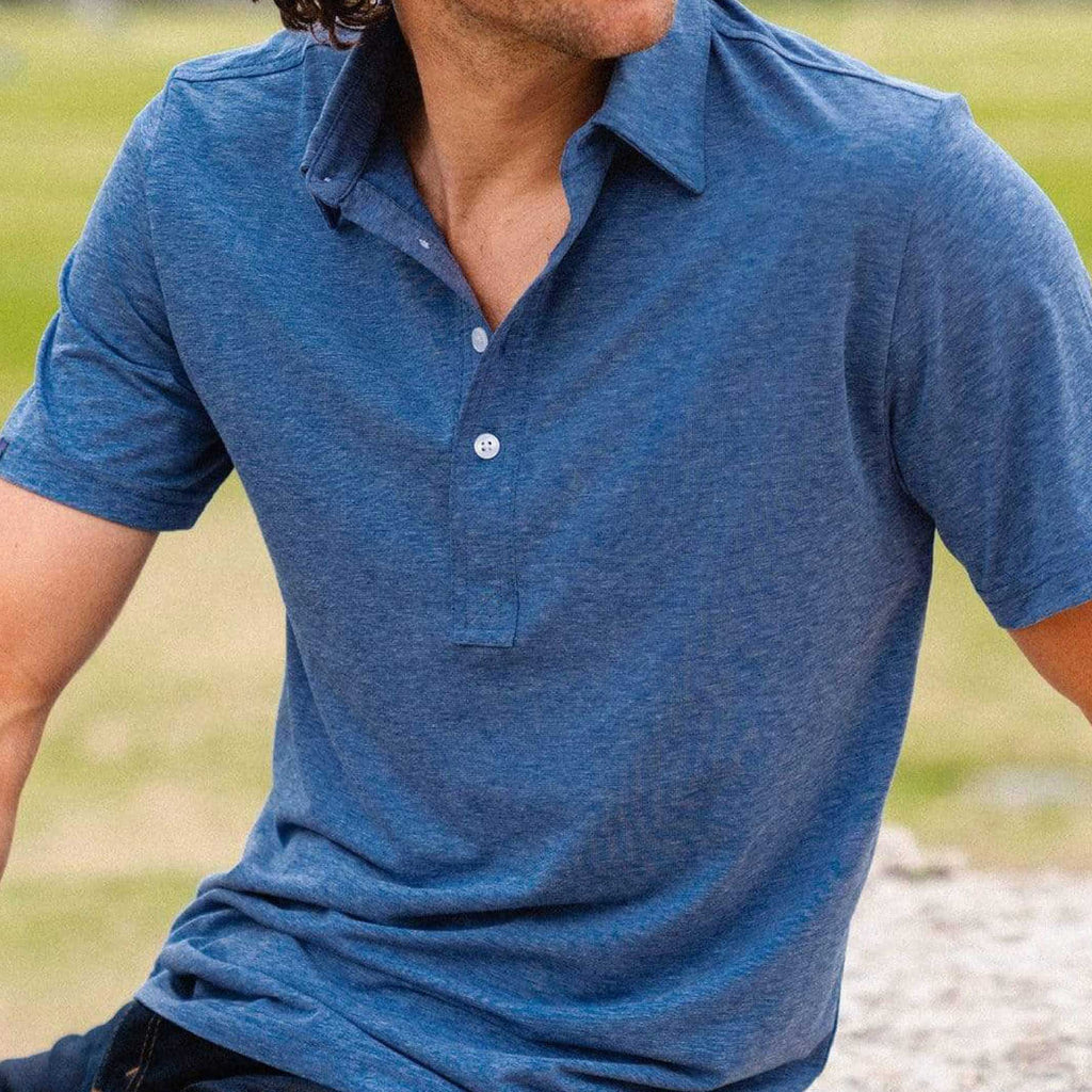 Criquet Performance Range Polo - Blue Jean Polo- Ledbury