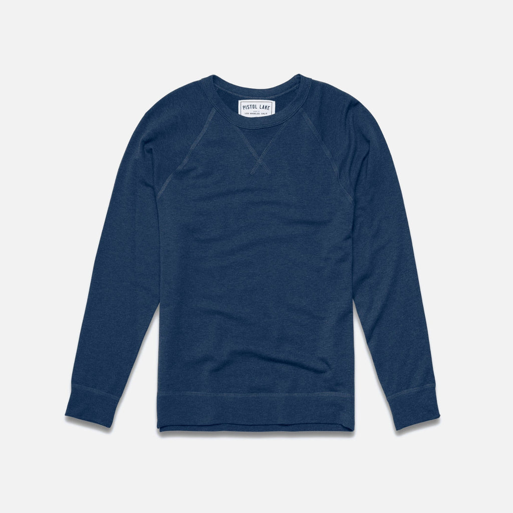 Pistol Lake Lake Stretch Terry Crew Neck Sweatshirt Sweatshirt- Ledbury