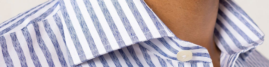 The Blue Harwood Stripe Casual Shirt Casual Shirt- Ledbury