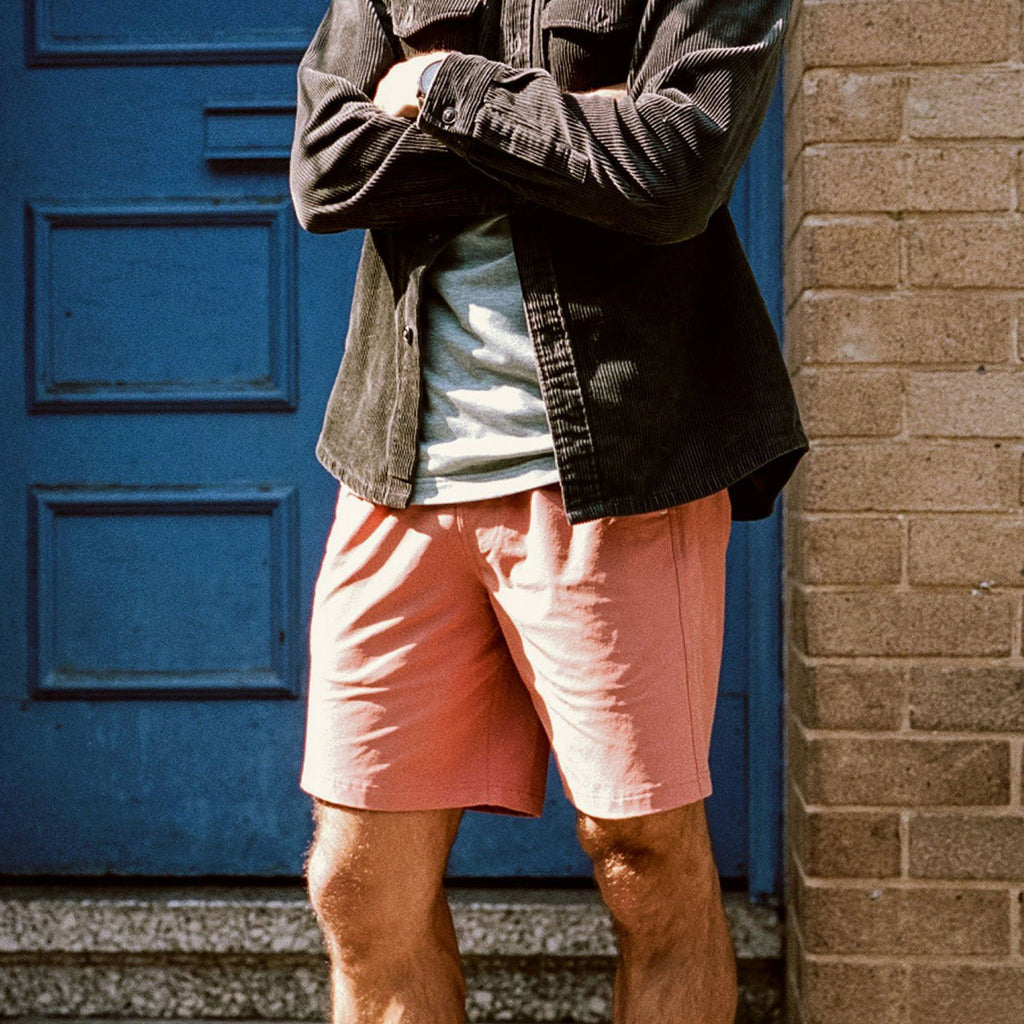 Myles Apparel Sandalwood Everyday Short Shorts- Ledbury