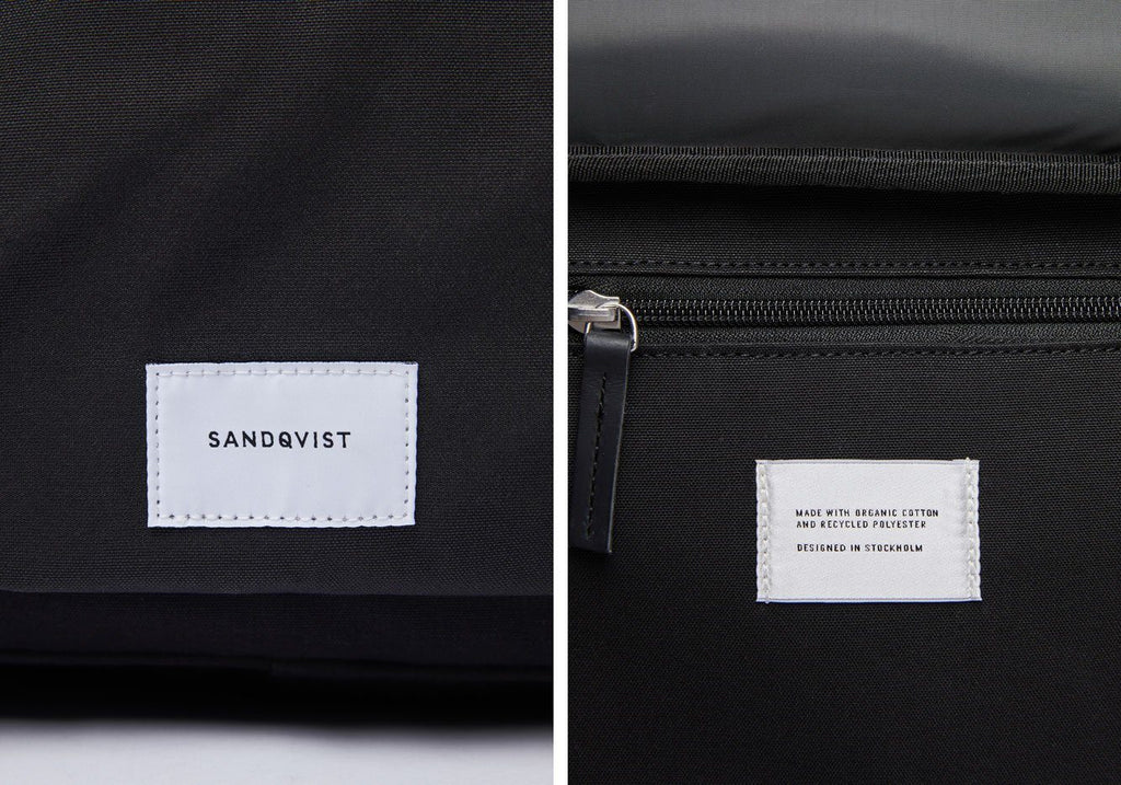 Sandqvist Black Emil Briefcase Bag- Ledbury