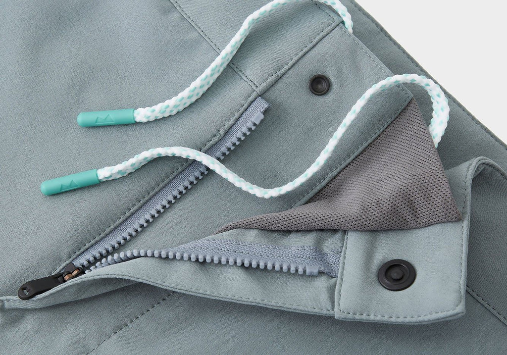 Myles Apparel Sea Gray Seacliff Swim Short Swimwear- Ledbury