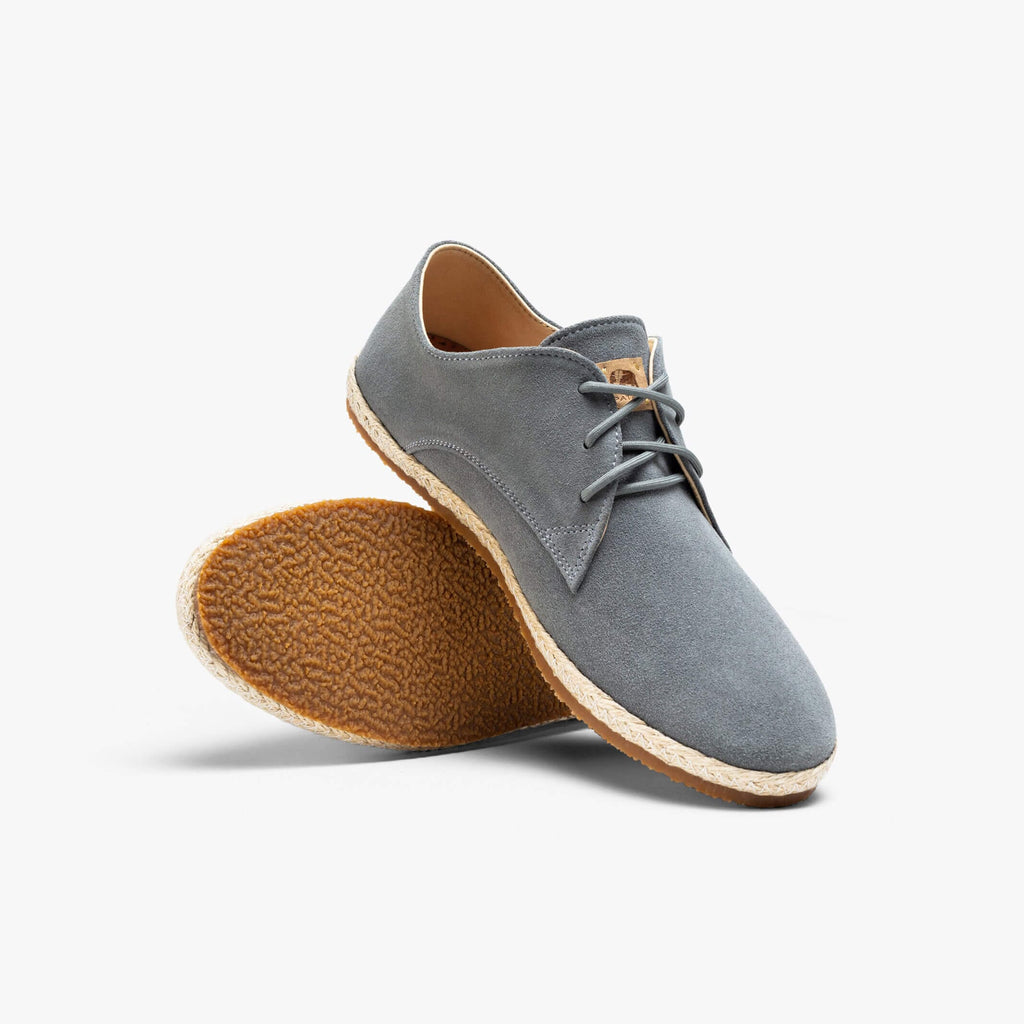 Patara Gray Suede Nomad Footwear- Ledbury