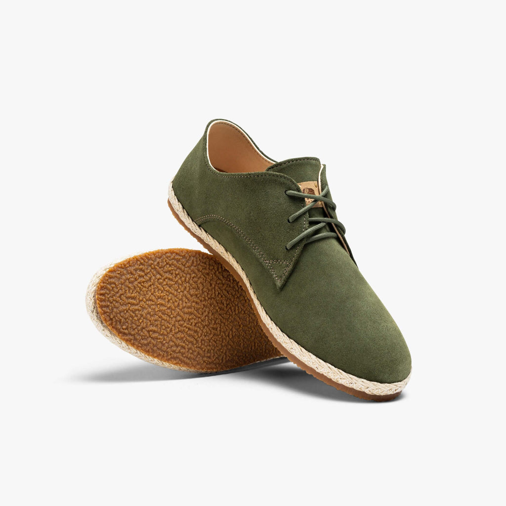 Patara Olive Suede Nomad Footwear- Ledbury