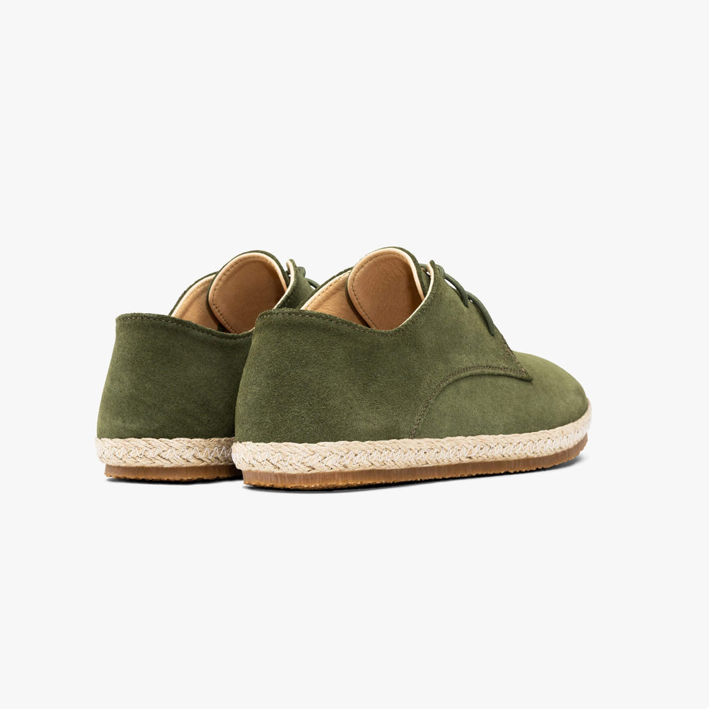 Patara Olive Suede Nomad Footwear- Ledbury
