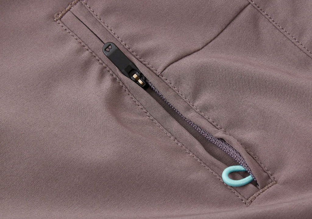 Myles Apparel Plum Gray Sutro Swim Trunk Swimwear- Ledbury