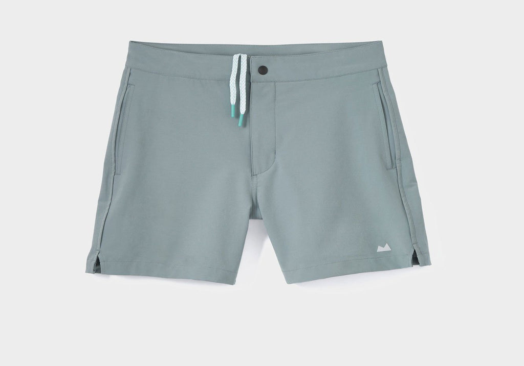 Myles Apparel Sea Gray Sutro Swim Trunk Swimwear- Ledbury