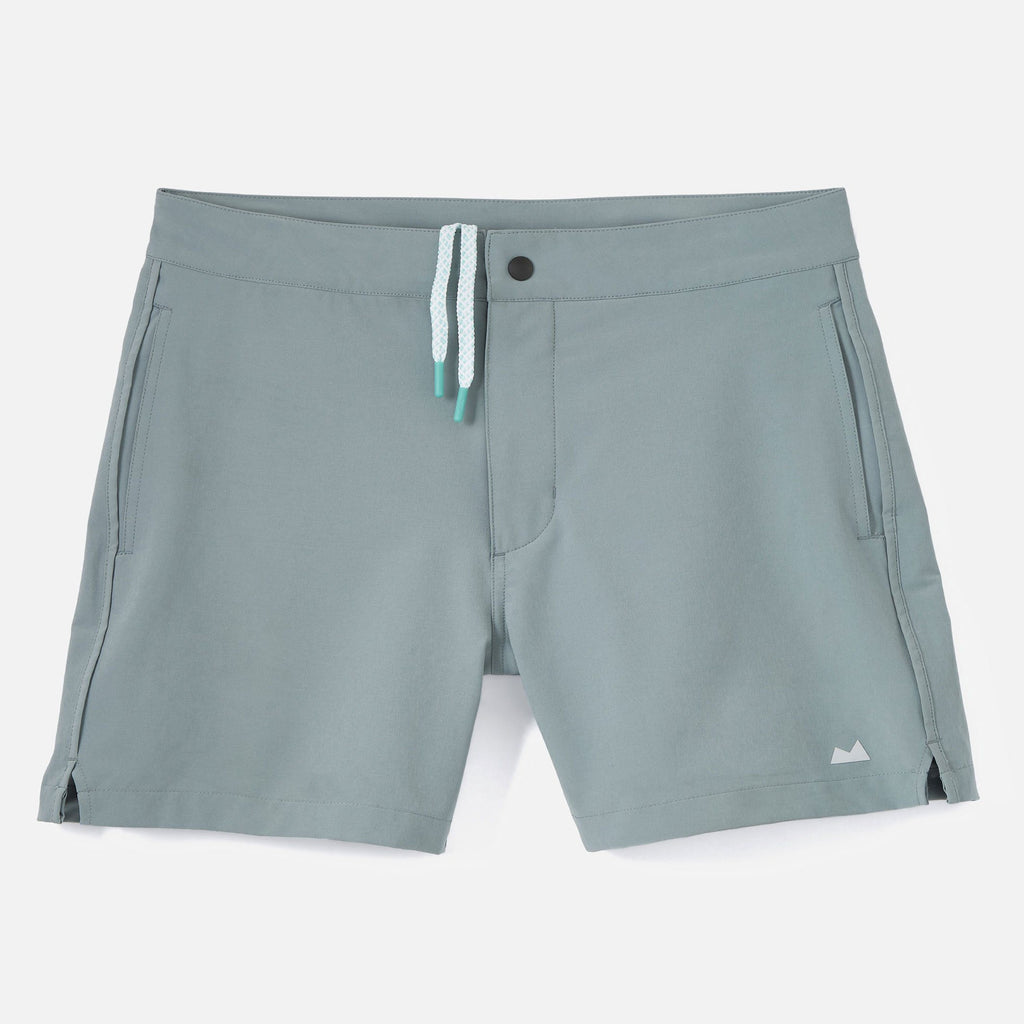 Myles Apparel Sea Gray Sutro Swim Trunk Swimwear- Ledbury