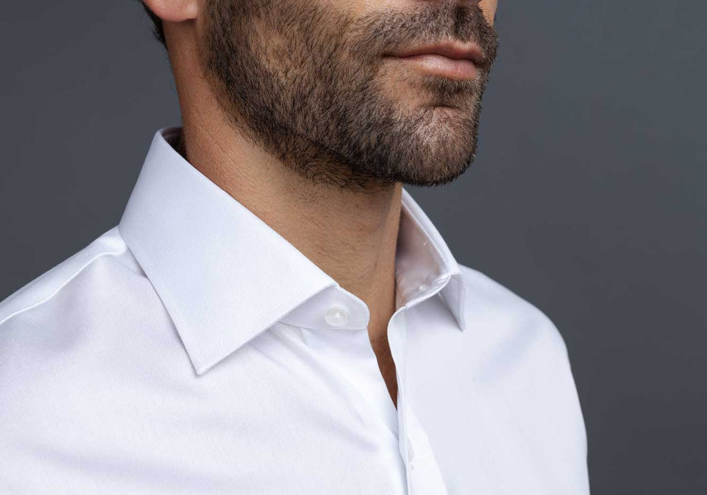The White Adler Custom Shirt Custom Dress Shirt- Ledbury