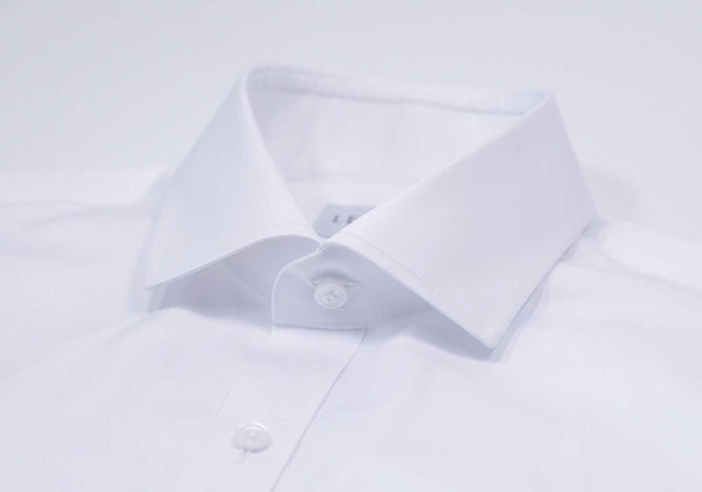 The White Adler Custom Shirt Custom Dress Shirt- Ledbury