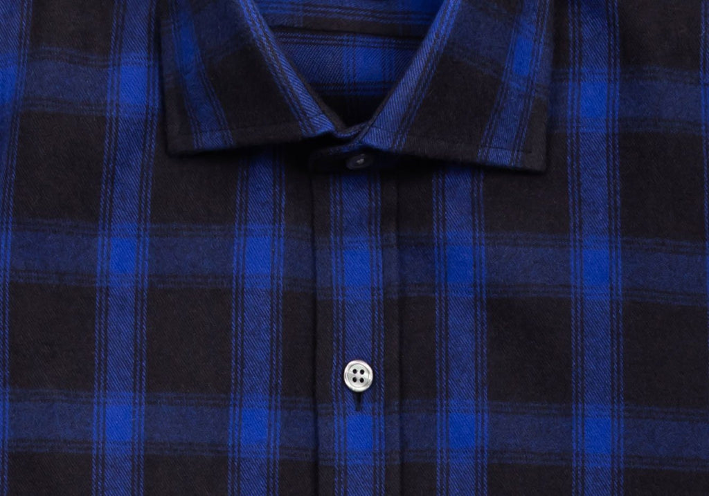 The Cobalt Antonio Check Casual Shirt Casual Shirt- Ledbury