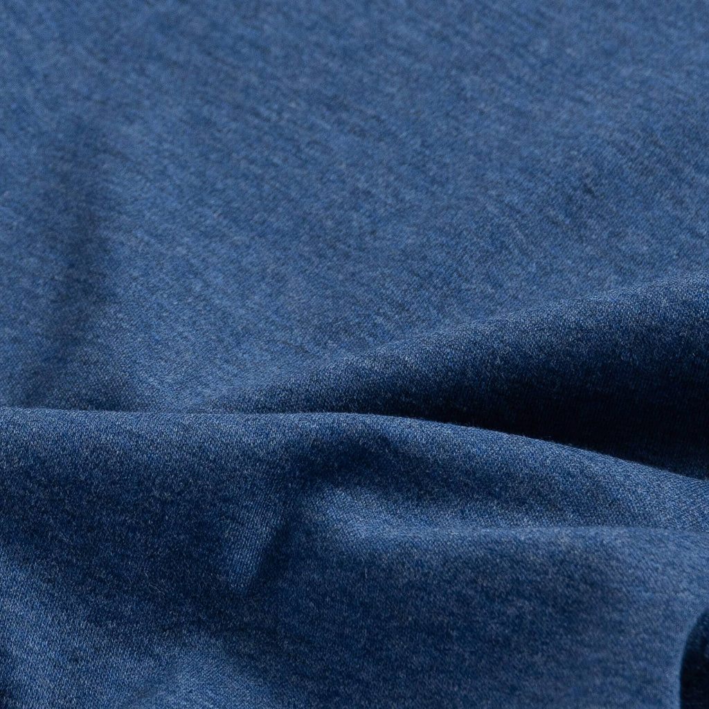 The Dark Blue Heather Arlon Knit Custom Polo Custom Polo- Ledbury