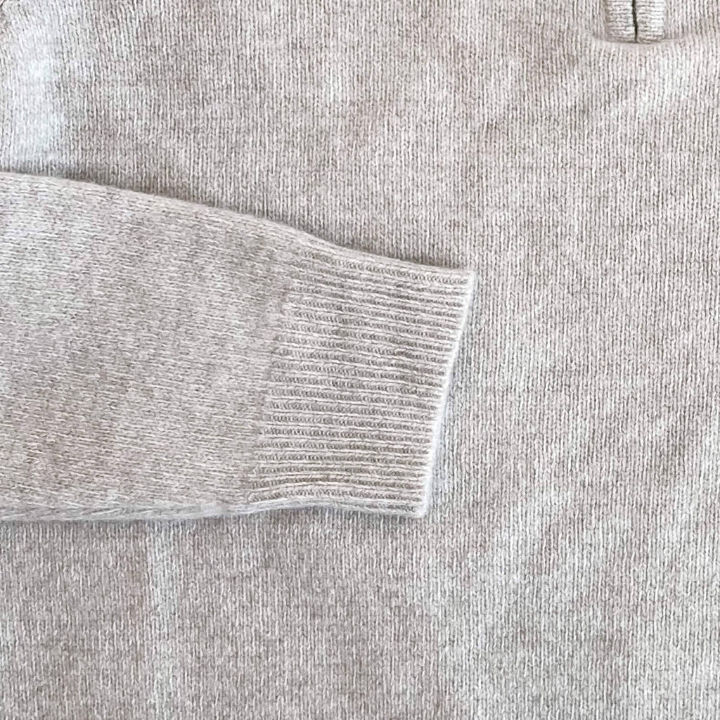 The Oatmeal Heather Ashton Half-Zip Sweater Sweater- Ledbury