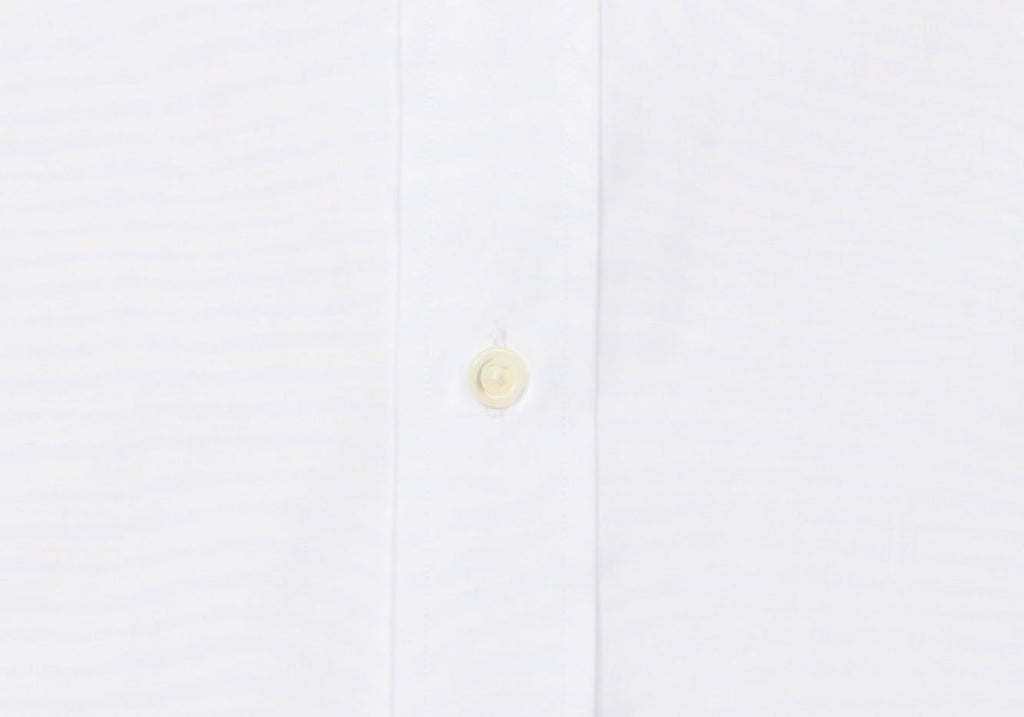 The White Italian-woven Astor Poplin Dress Shirt Dress Shirt- Ledbury