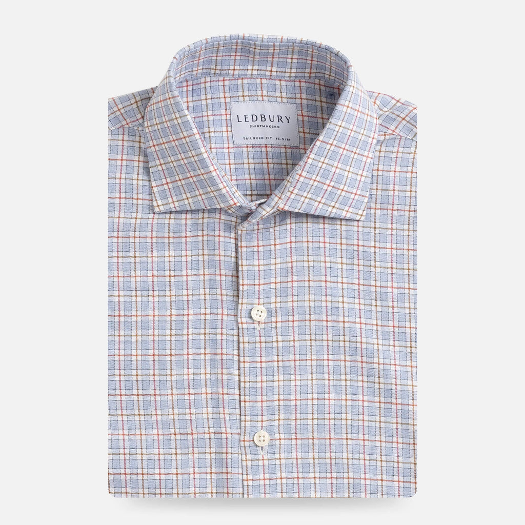 The Currant Bensen Check Custom Shirt Custom Dress Shirt- Ledbury