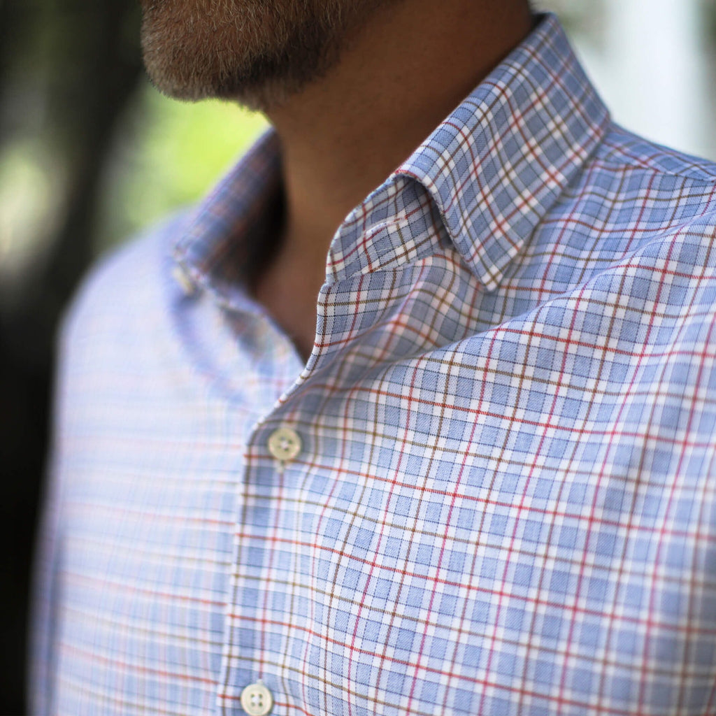 The Currant Bensen Check Custom Shirt Custom Dress Shirt- Ledbury