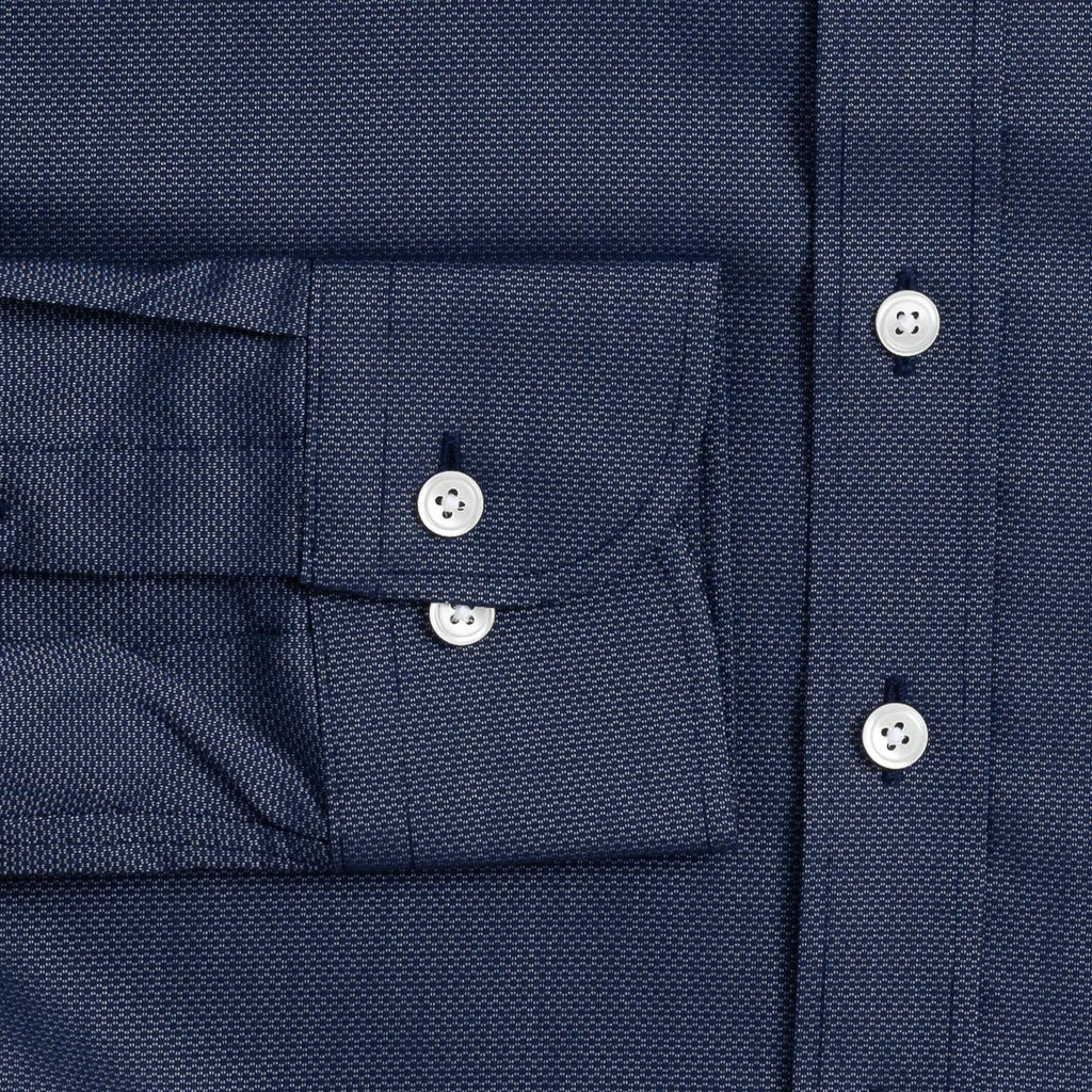 The Blue Boughton Geo Dress Shirt Dress Shirt- Ledbury